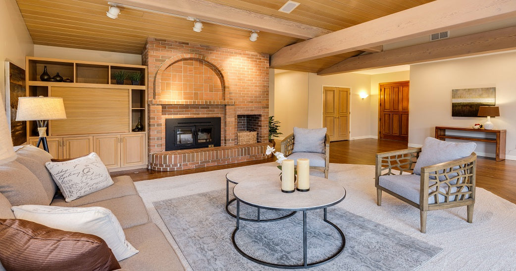Arranging living room furniture