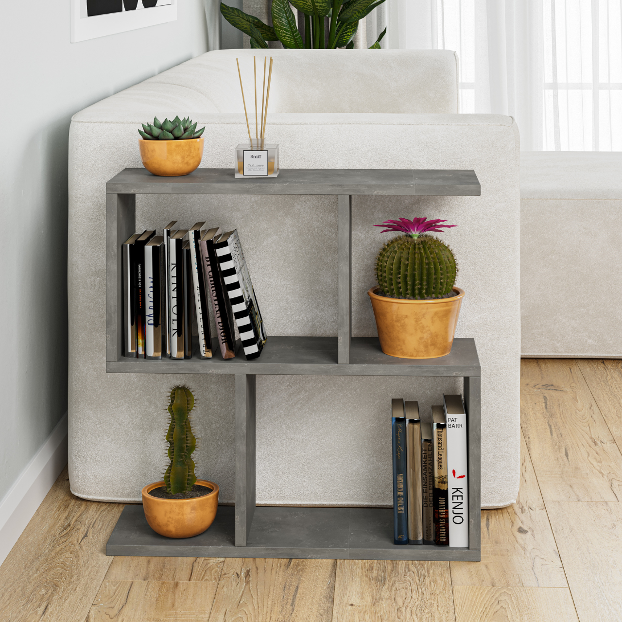 Homemania Side Table - Grey - 1
