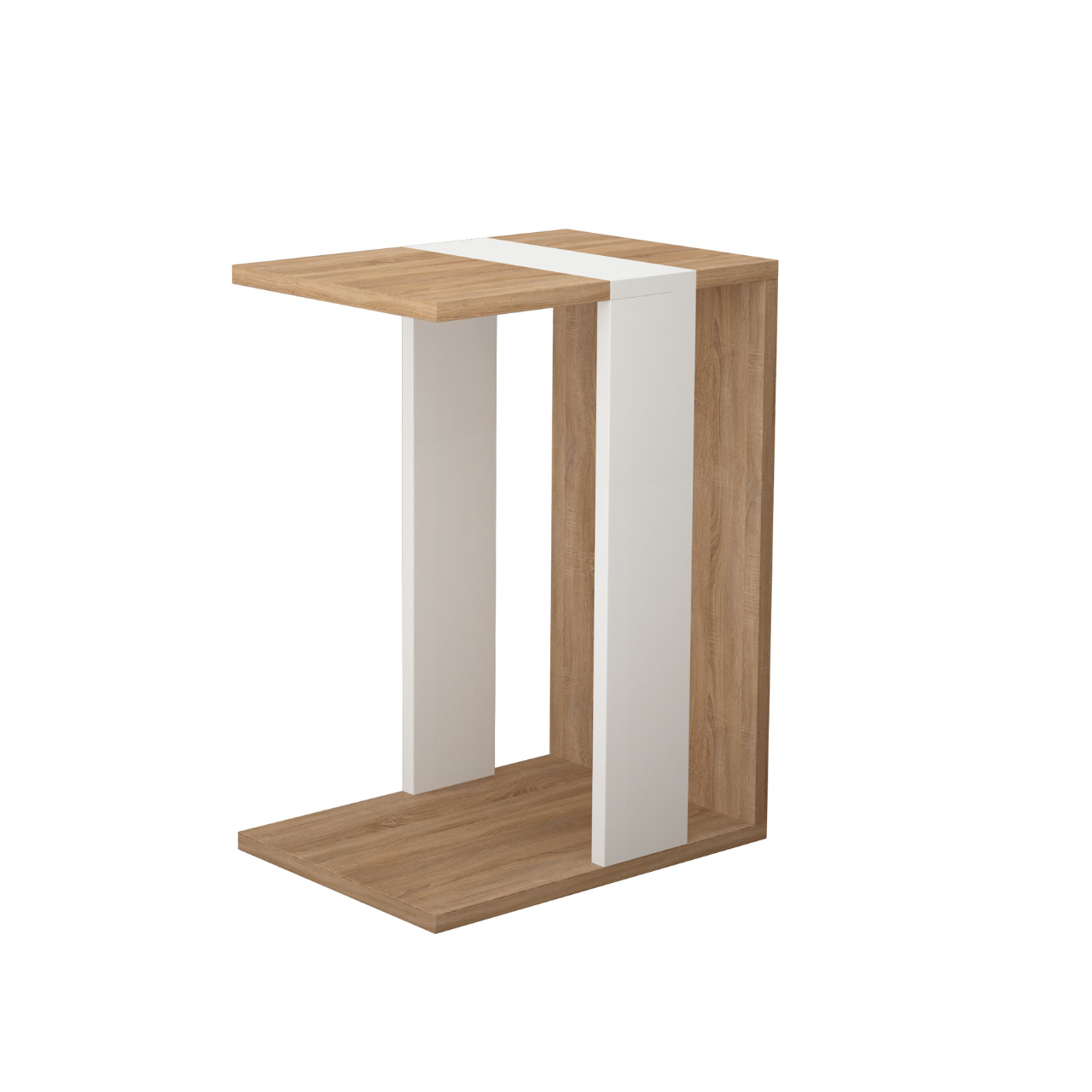 Zetti Side Table - White Oak - 2