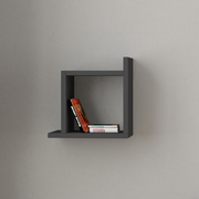 Box Wall Shelf - Anthracide Oak