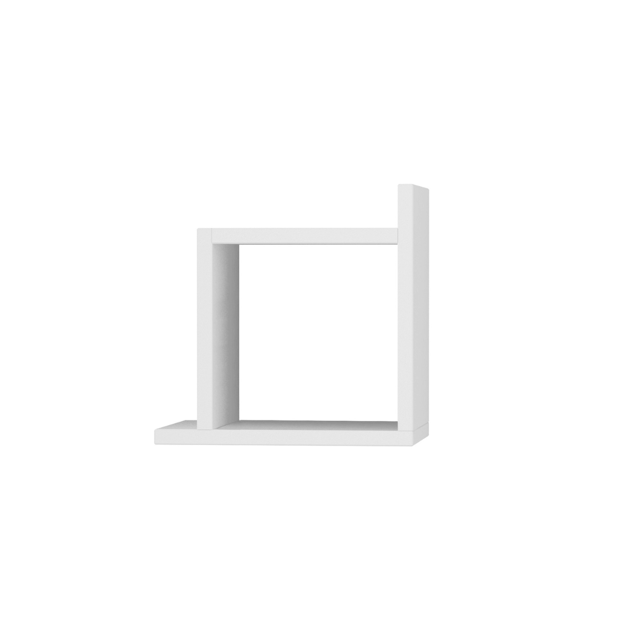Box Wall Shelf - White - 2