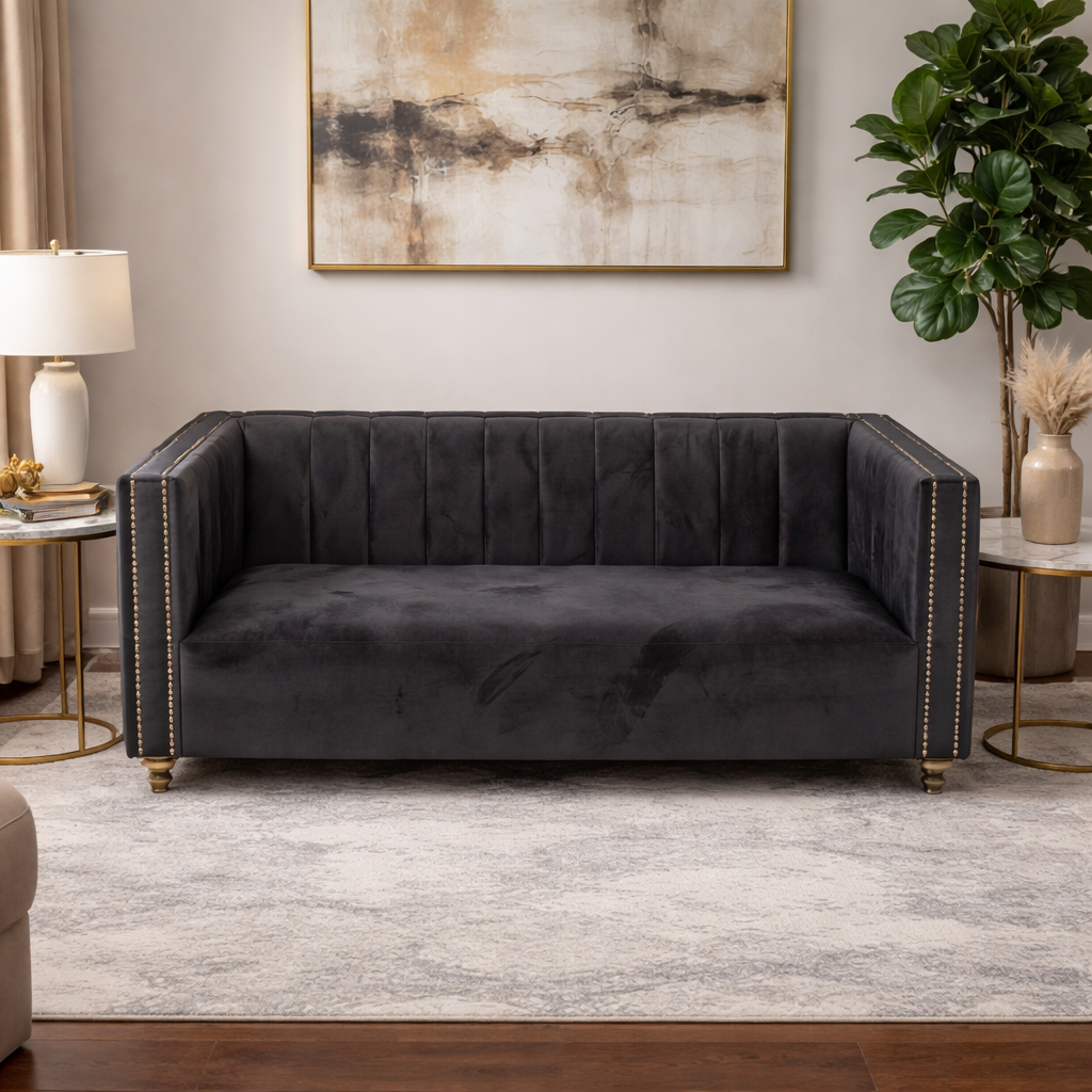 Aries 3 Seater Sofa - Grey