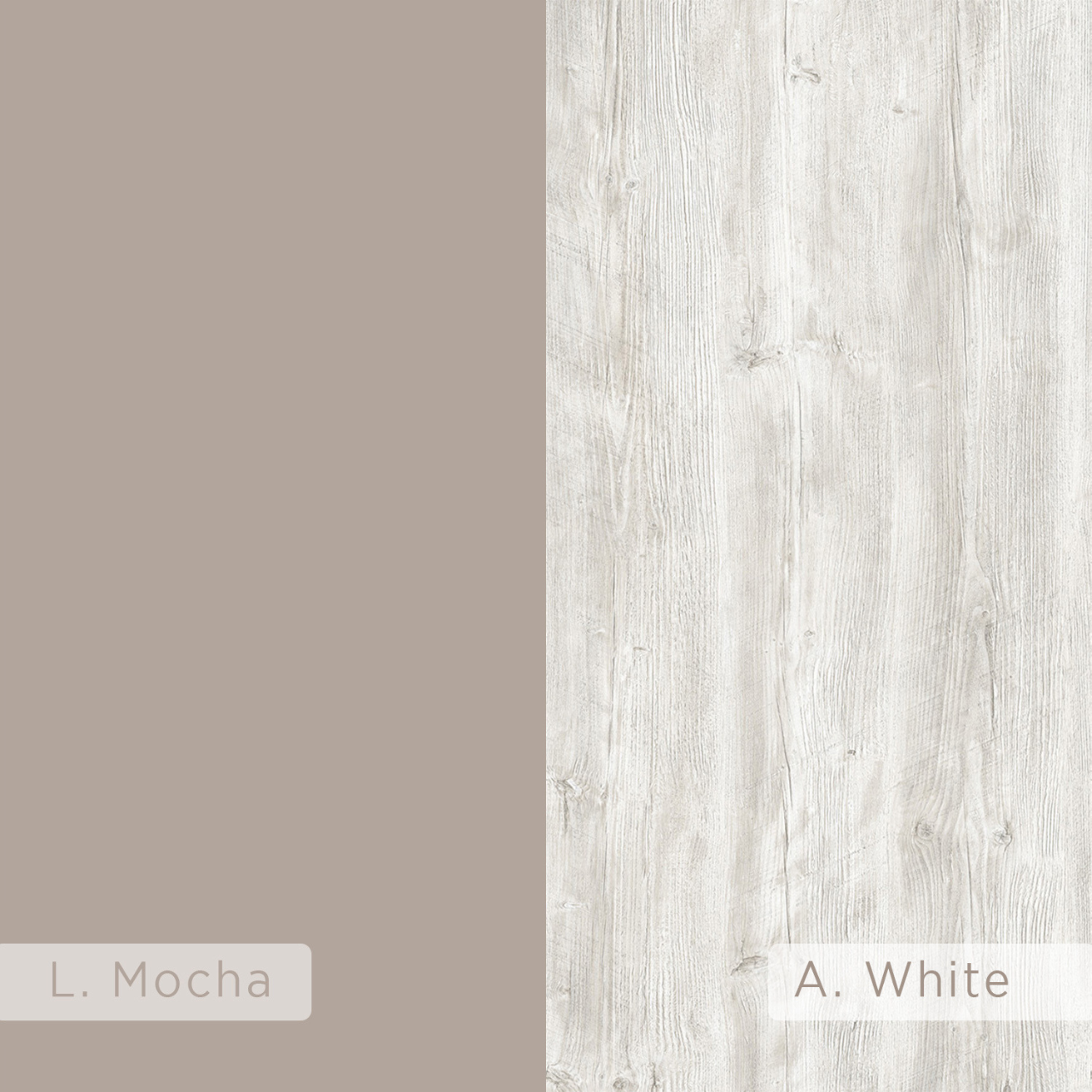 Ema Nightstand - White Mocha - 3
