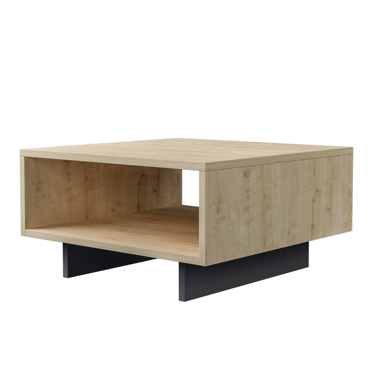 Hola Coffee Table - Anthracite Oak - 2