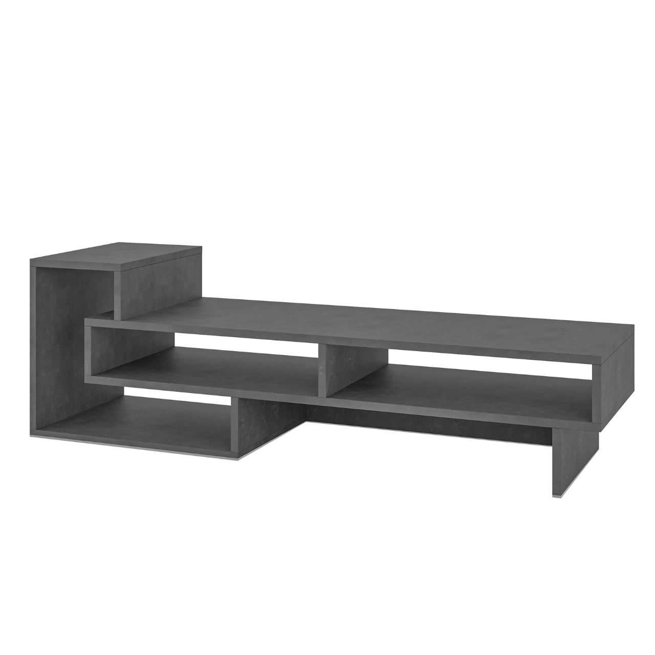 Tetra TV Stand - Retro Grey - 2