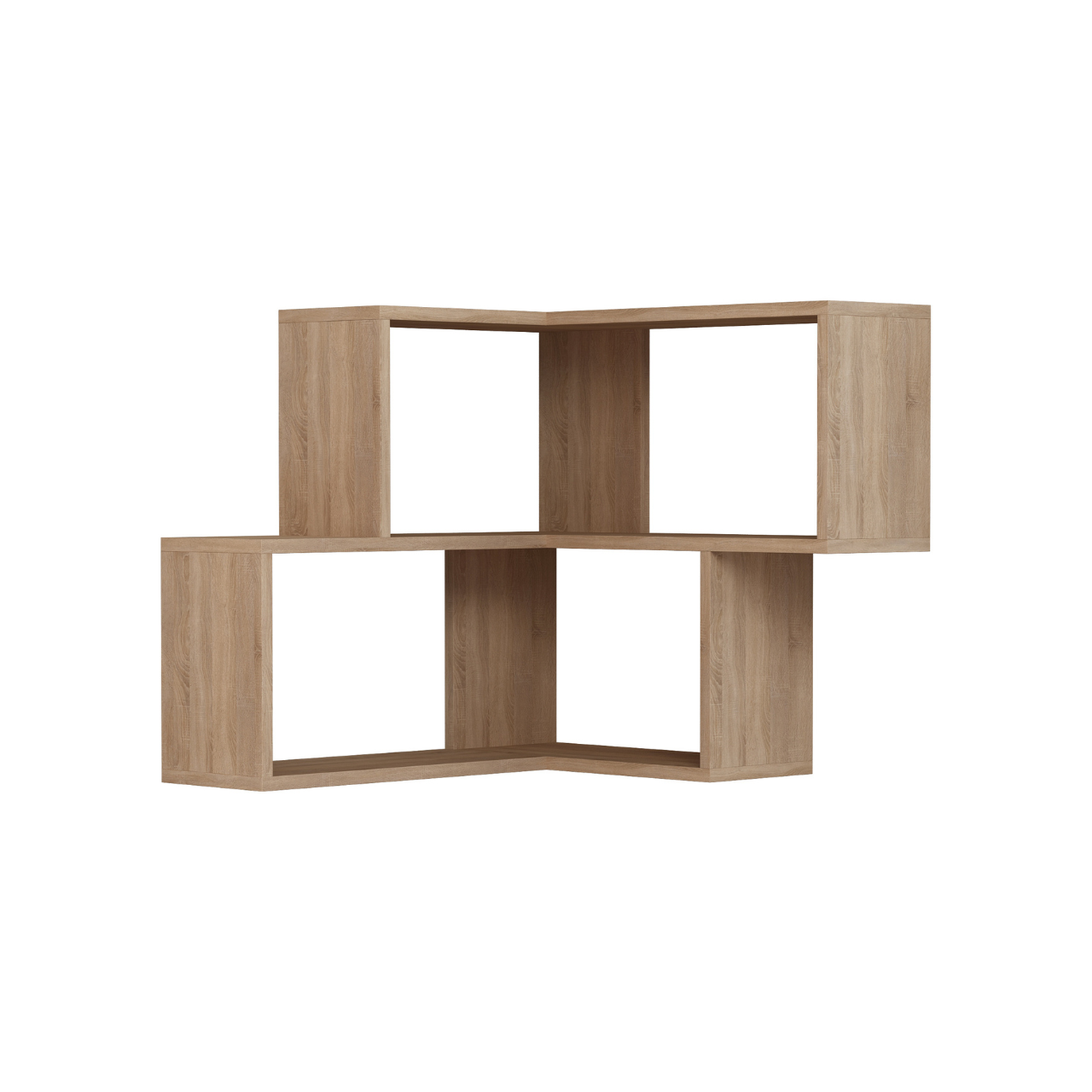 Corner Shelf - Oak - 2