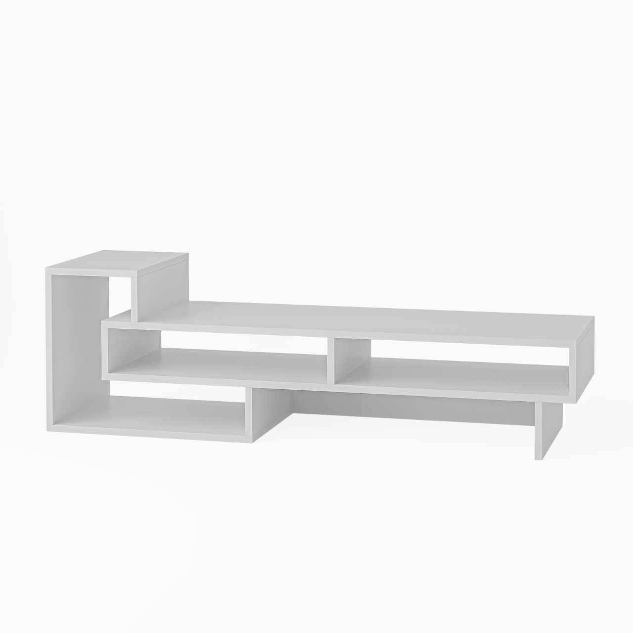 Tetra TV Stand - White - 2