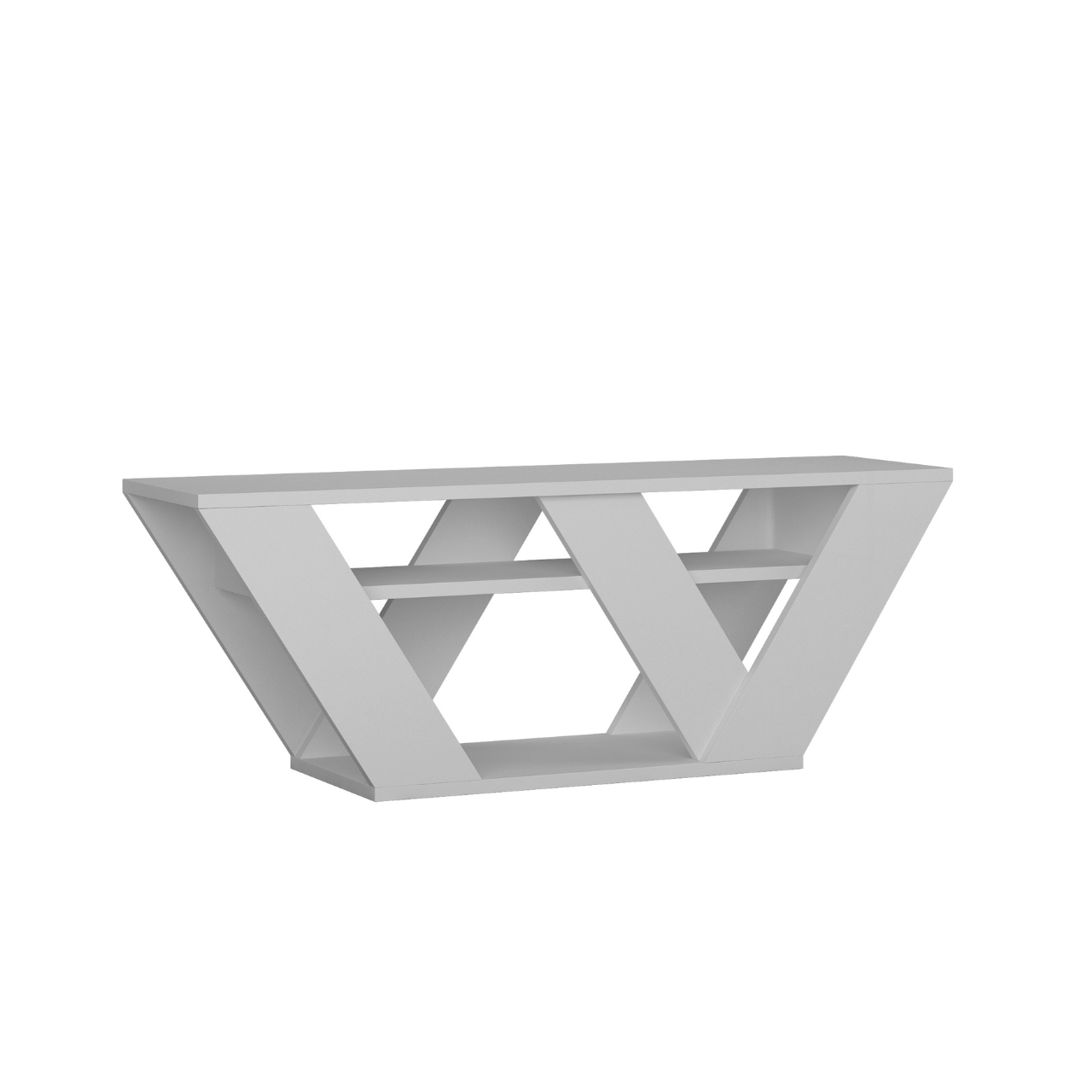 Pipralla TV Stand - White - 2