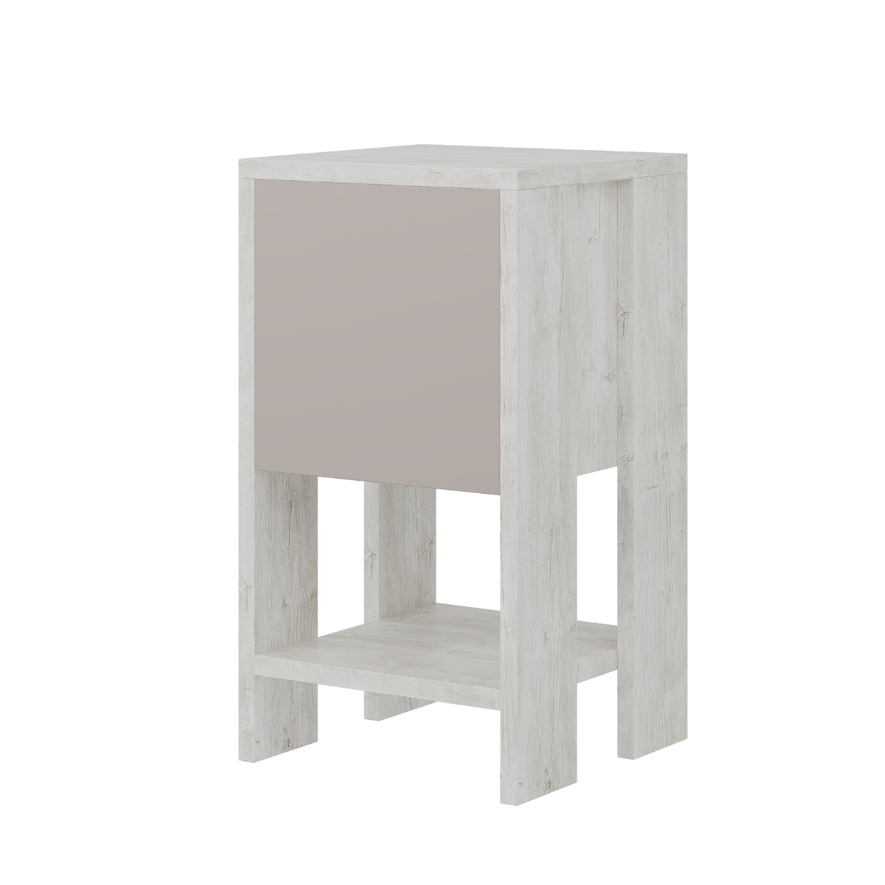Ema Nightstand - White Mocha - 2