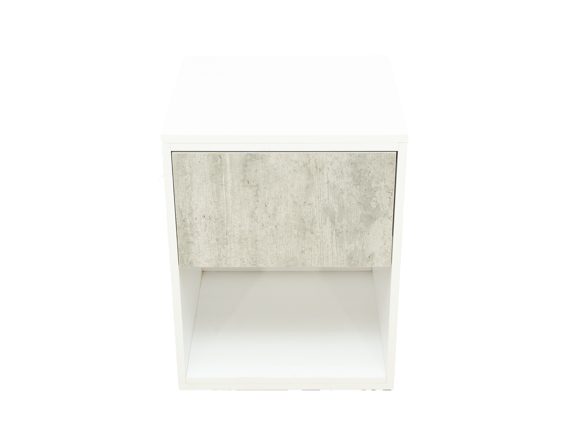 Neil Nightstand - Grey White - 3