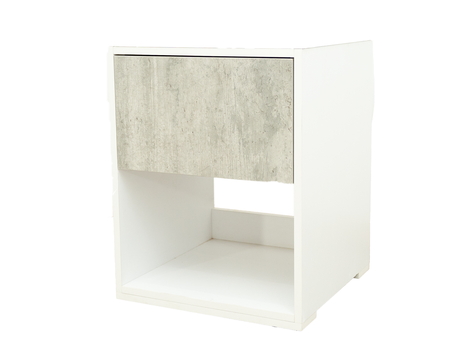 Neil Nightstand - Grey White - 2