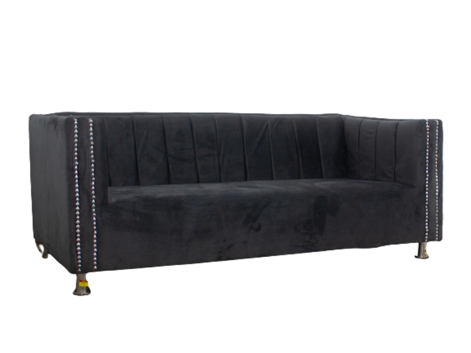 Aries 3 Seater Sofa - Grey - 2