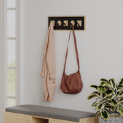Icon Coat Hanger - Brown Oak