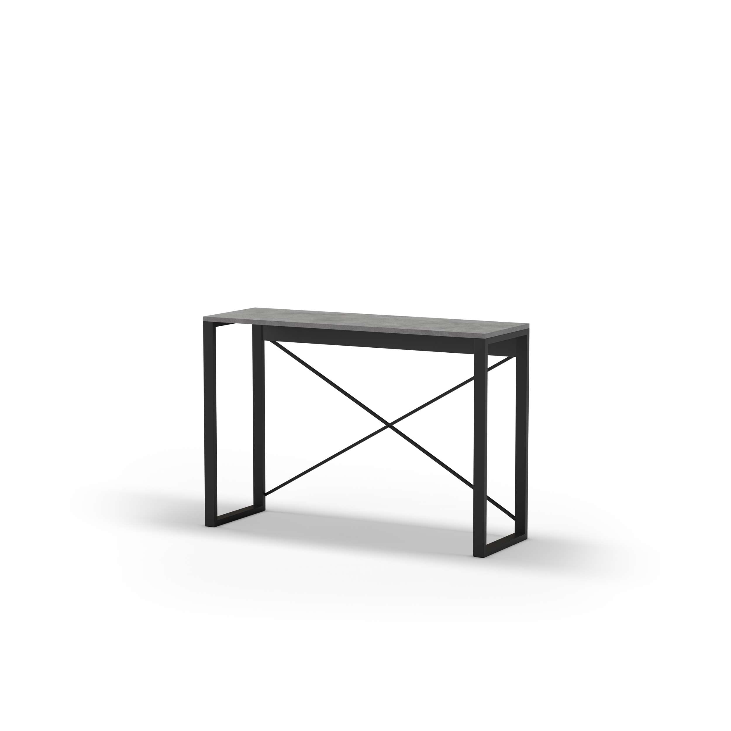 Archie Console Table - Retro Grey - 3