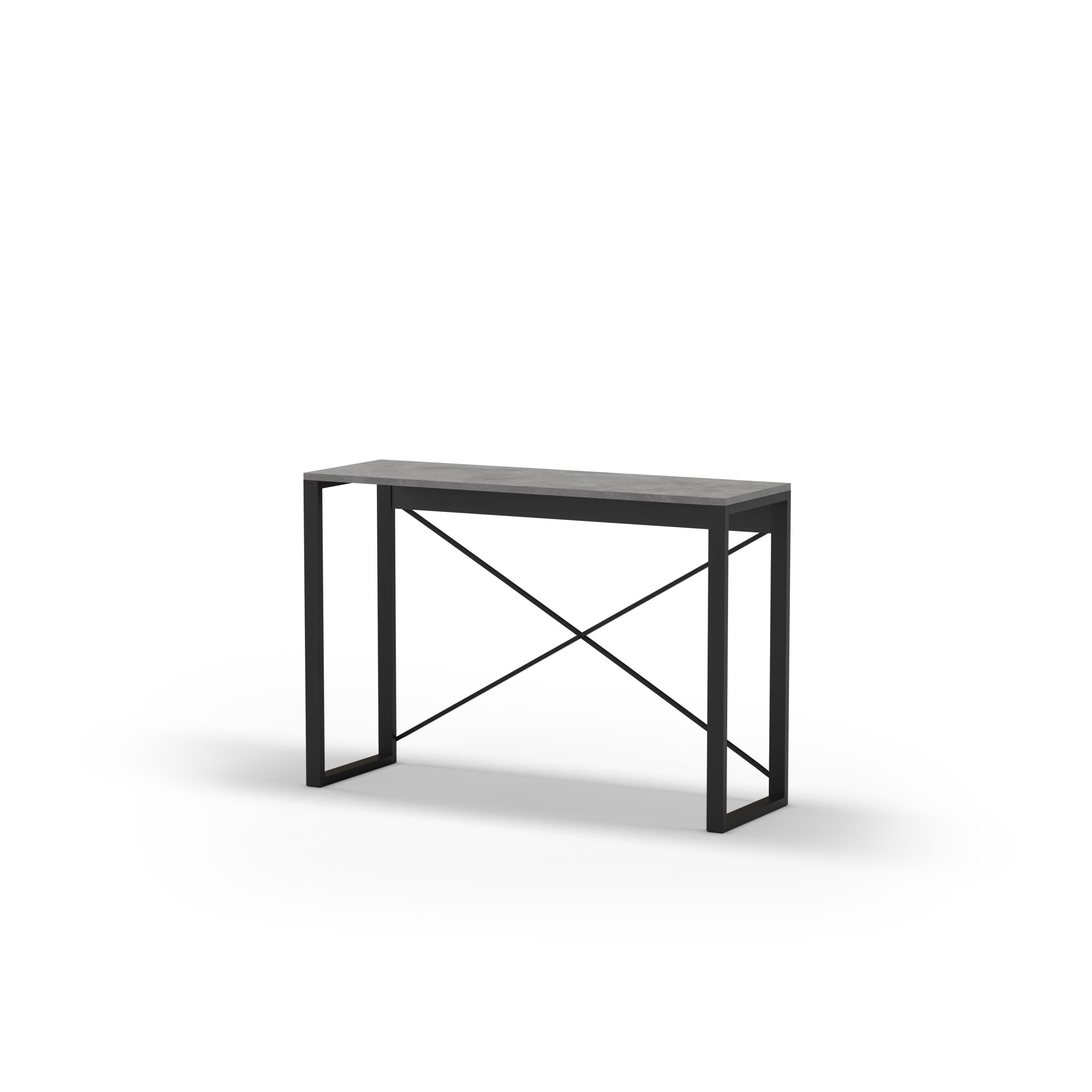 Archie Console Table - Retro Grey - 5