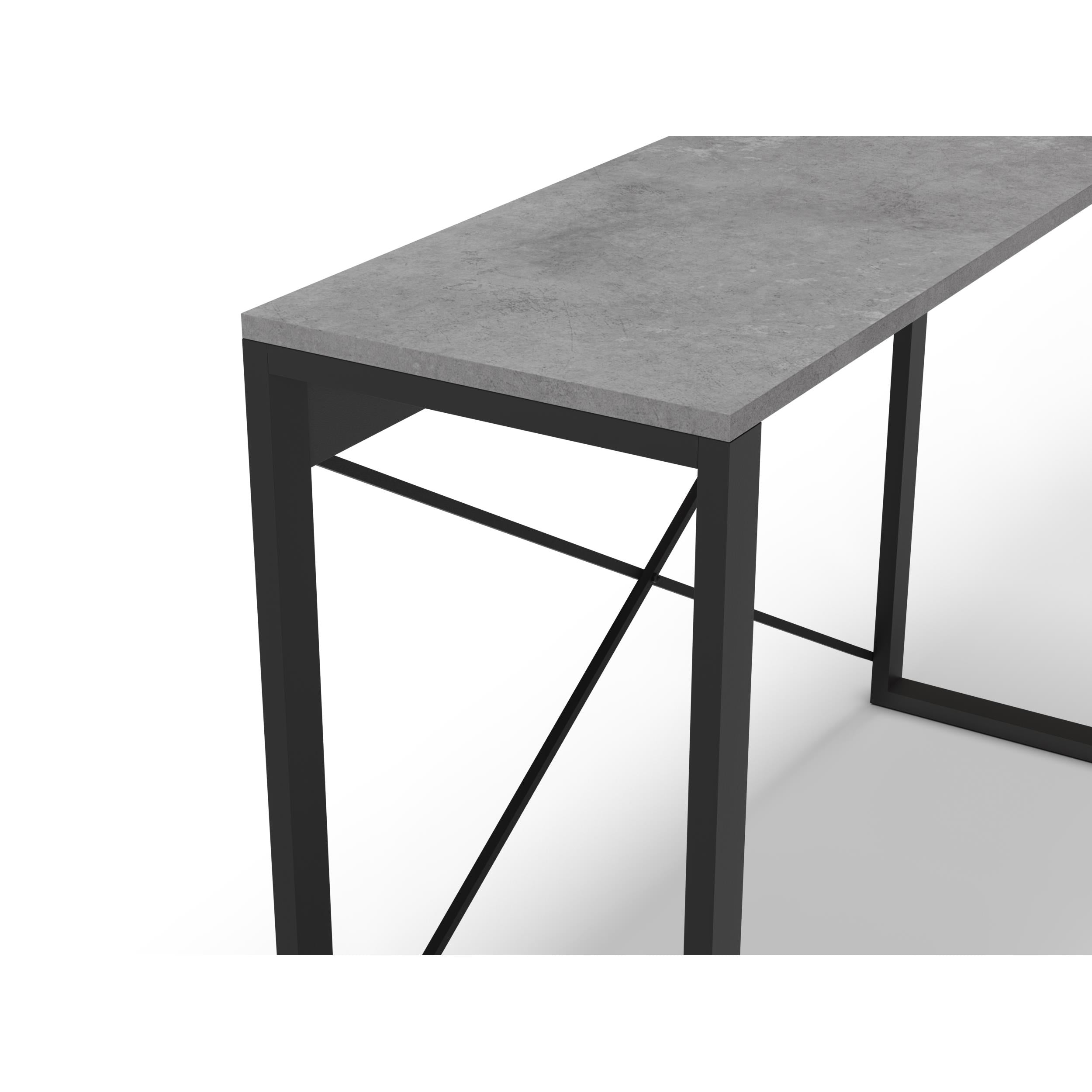 Archie Console Table - Retro Grey - 2