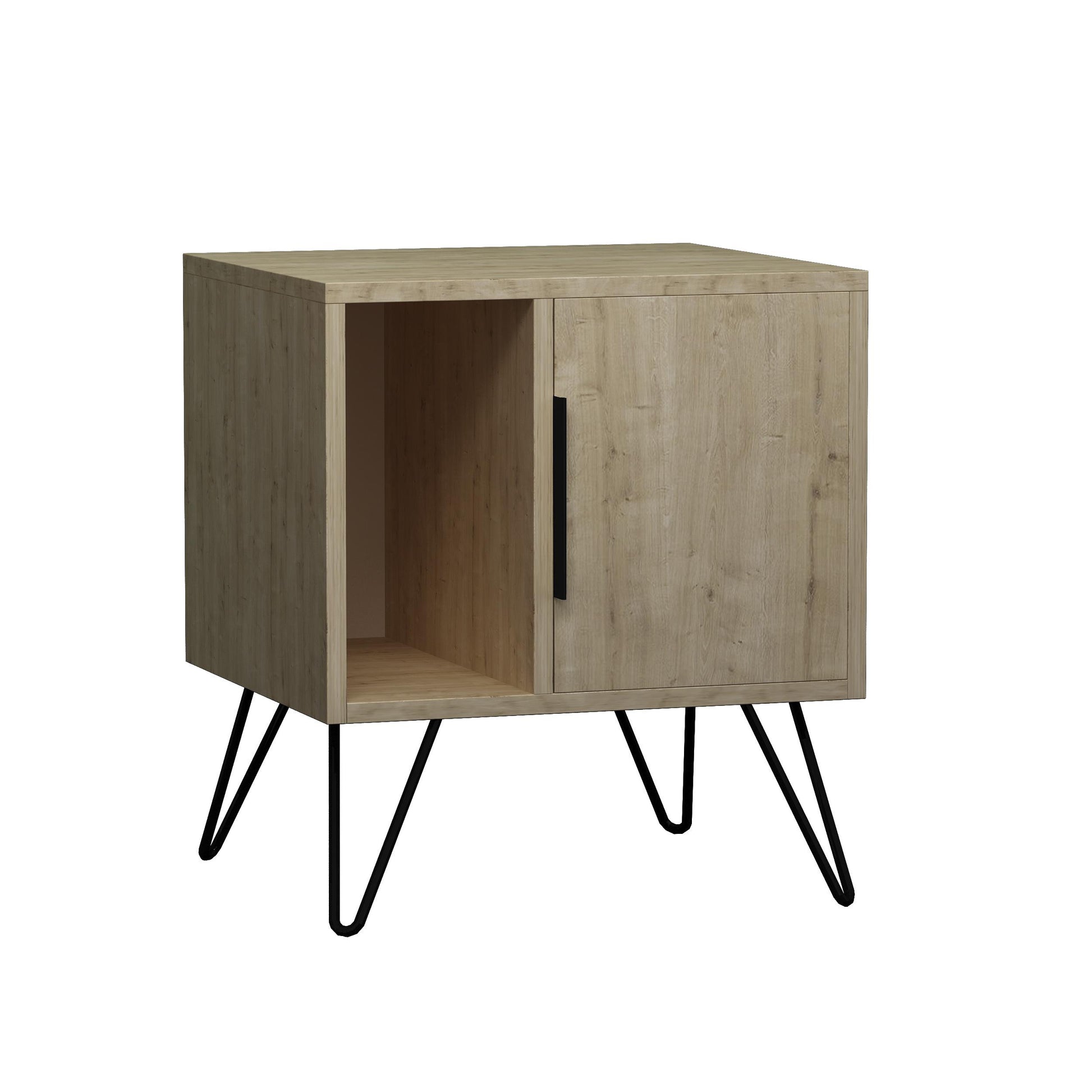 Glynn Nightstand - Oak - 2