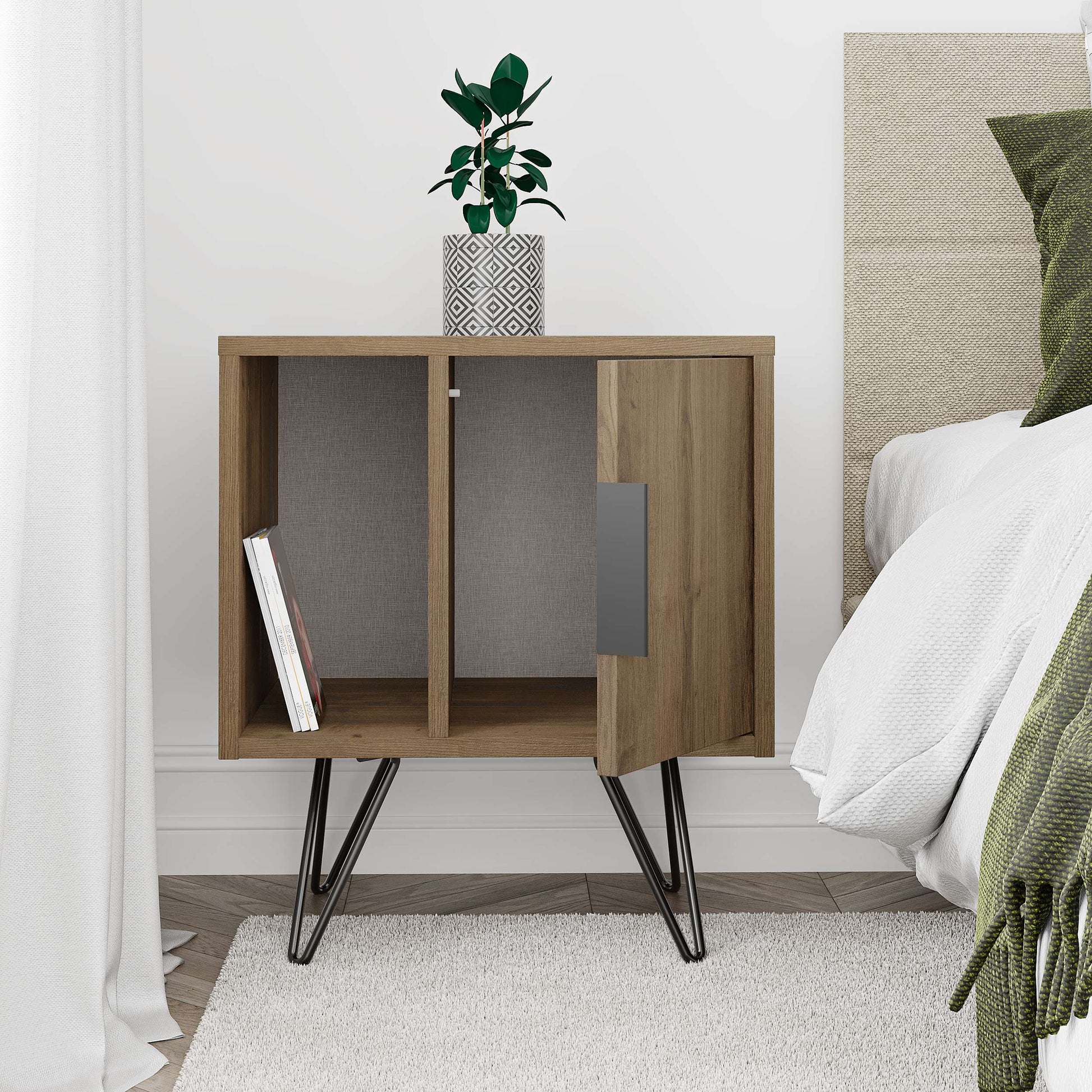 Glynn Nightstand - Walnut - 9