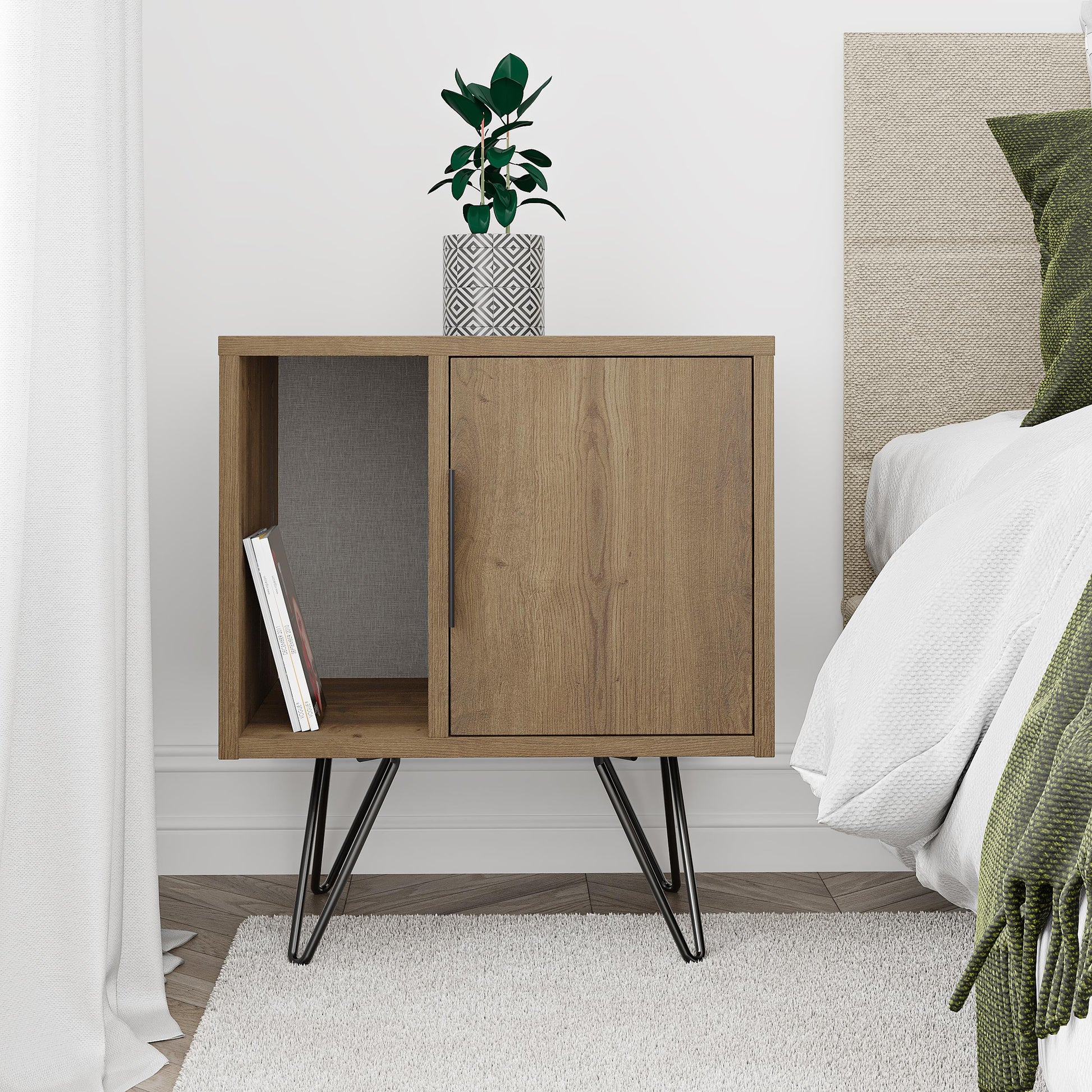 Glynn Nightstand - Walnut - 5