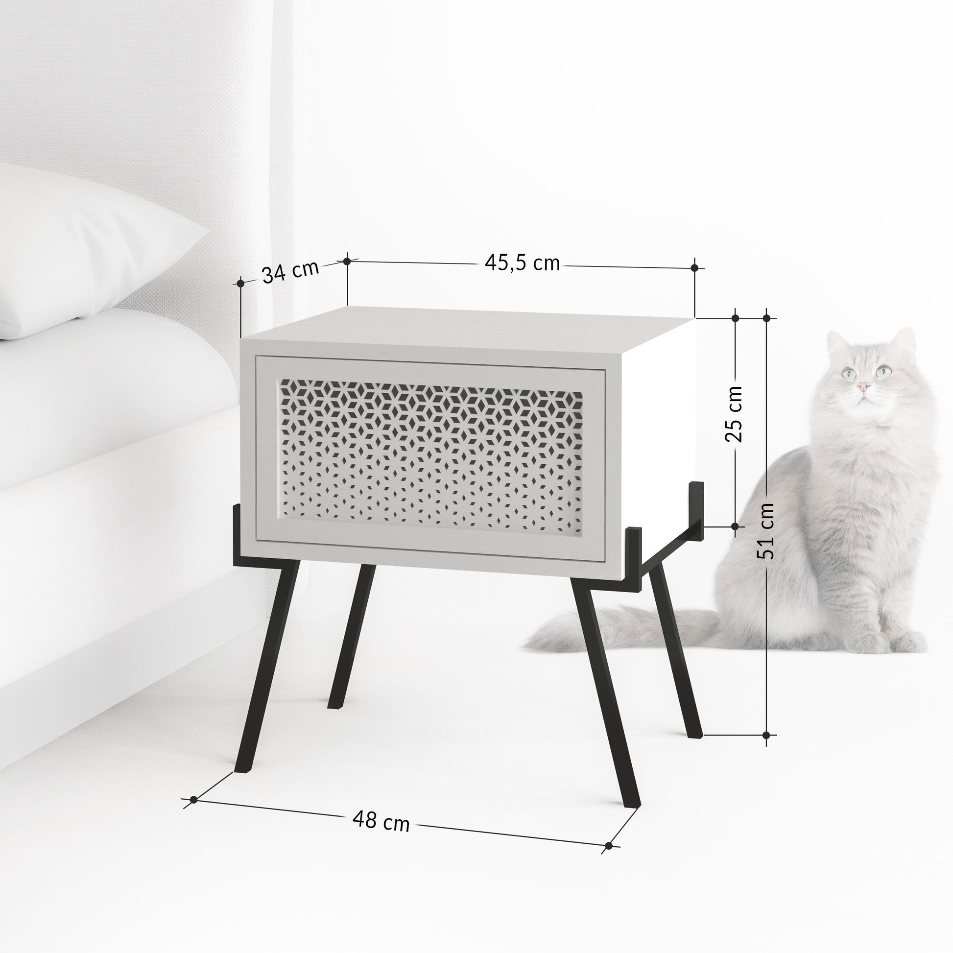 Naive Nightstand - Oak - 5