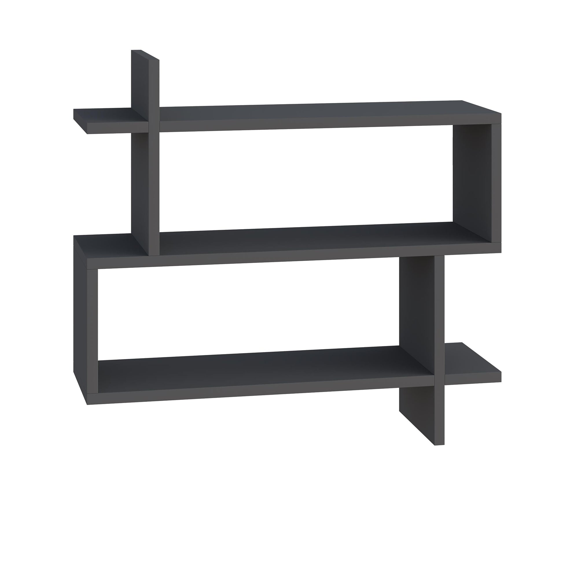 Parallel Wall Shelf - Anthracide - 2