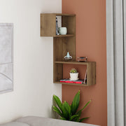 Part Corner Shelf - Walnut