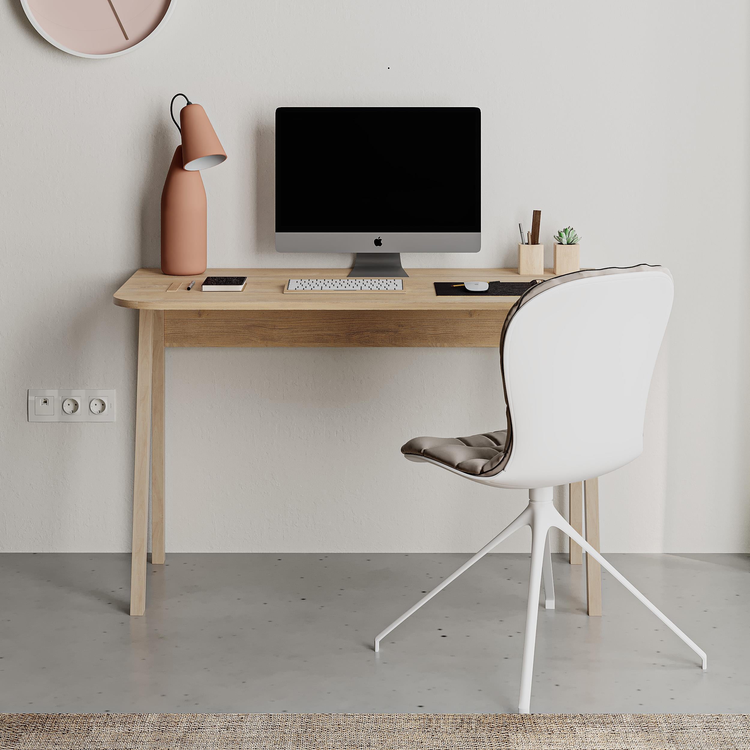 Luton Office Desk - Oak