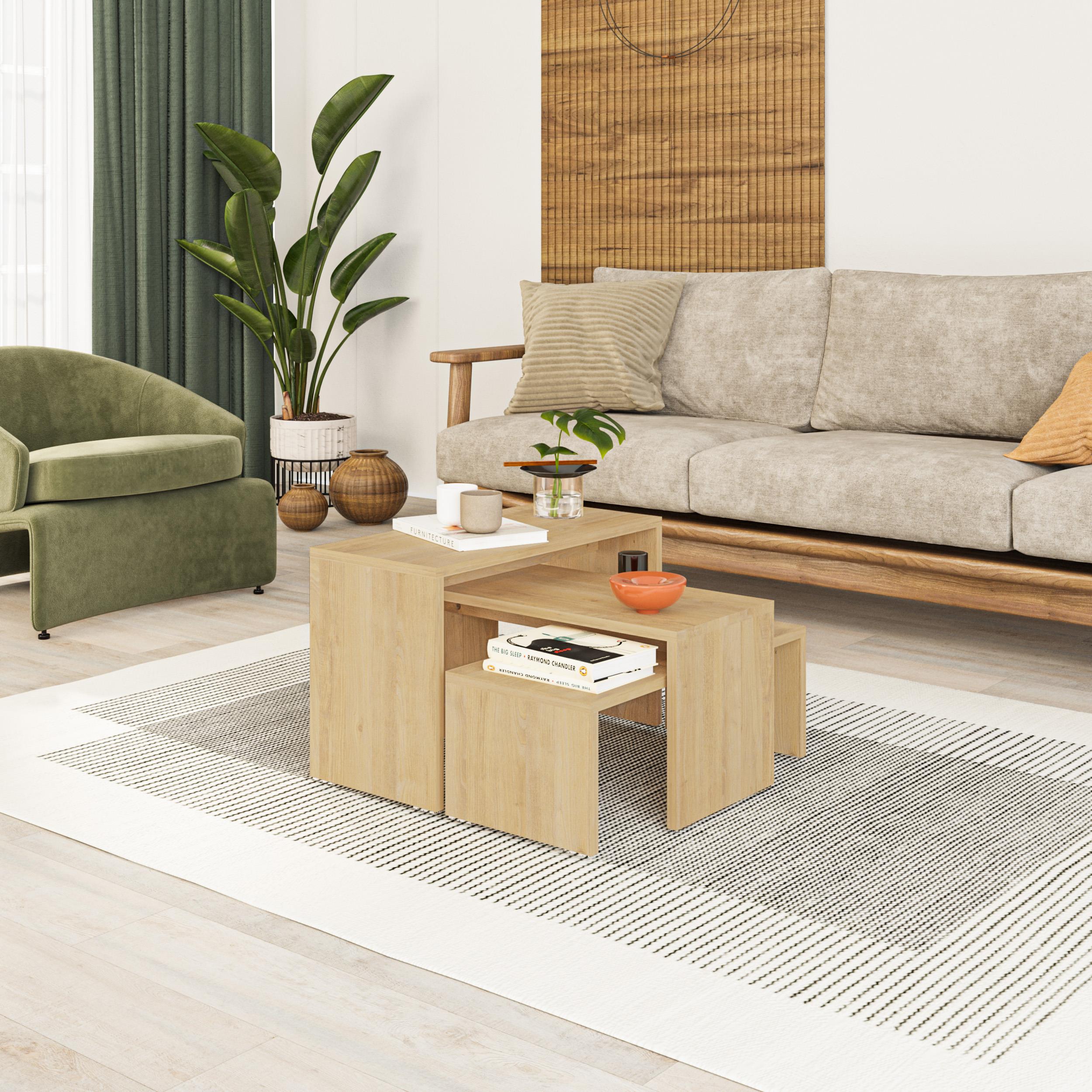 Kanta Coffee Table - Oak - Room Concept