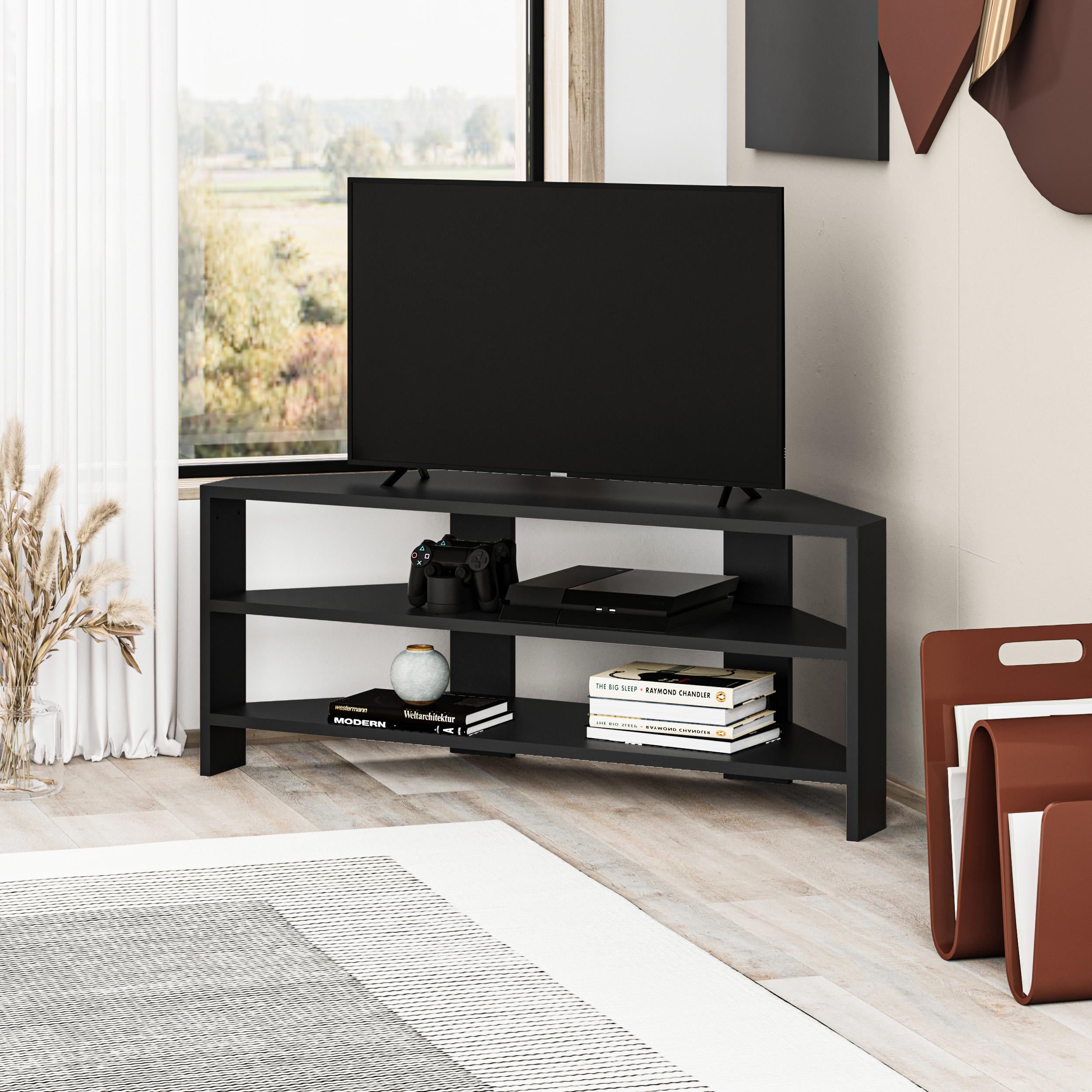 Thales TV Unit - Black Wood - 6