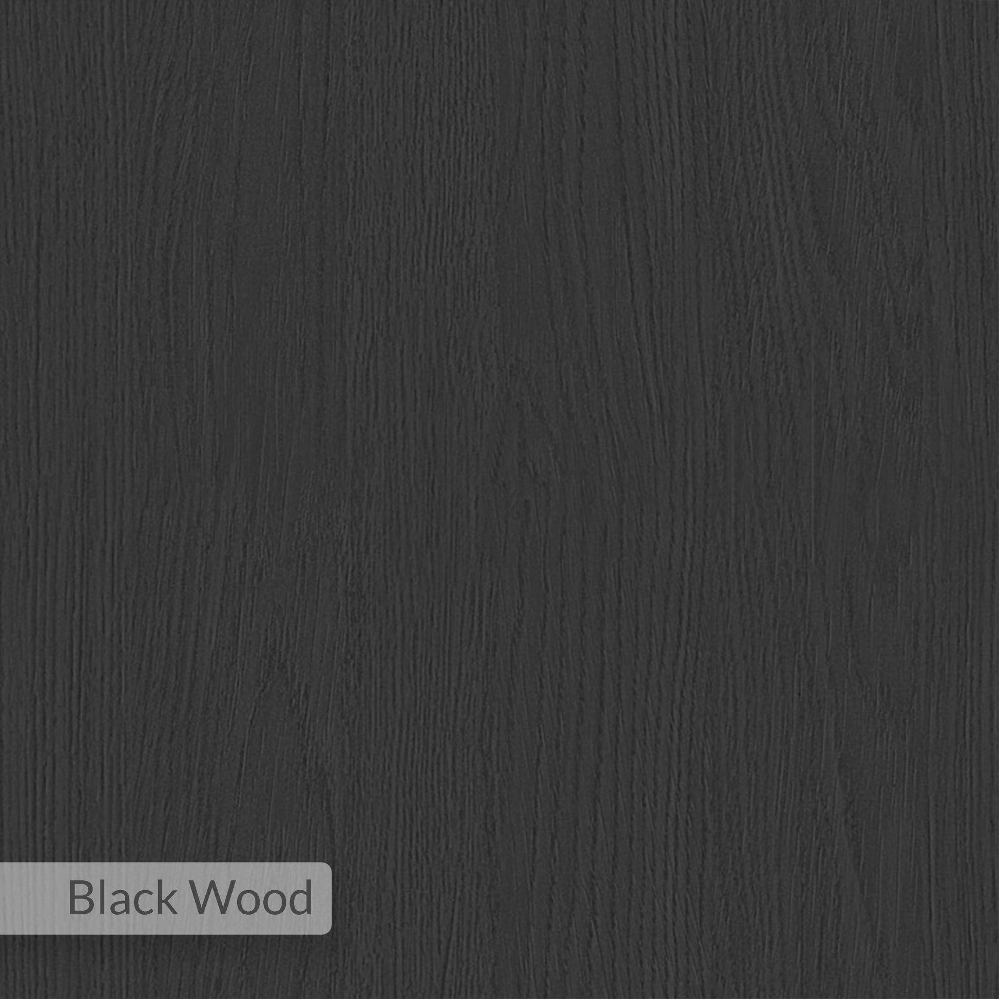 Thales TV Unit - Black Wood - 5