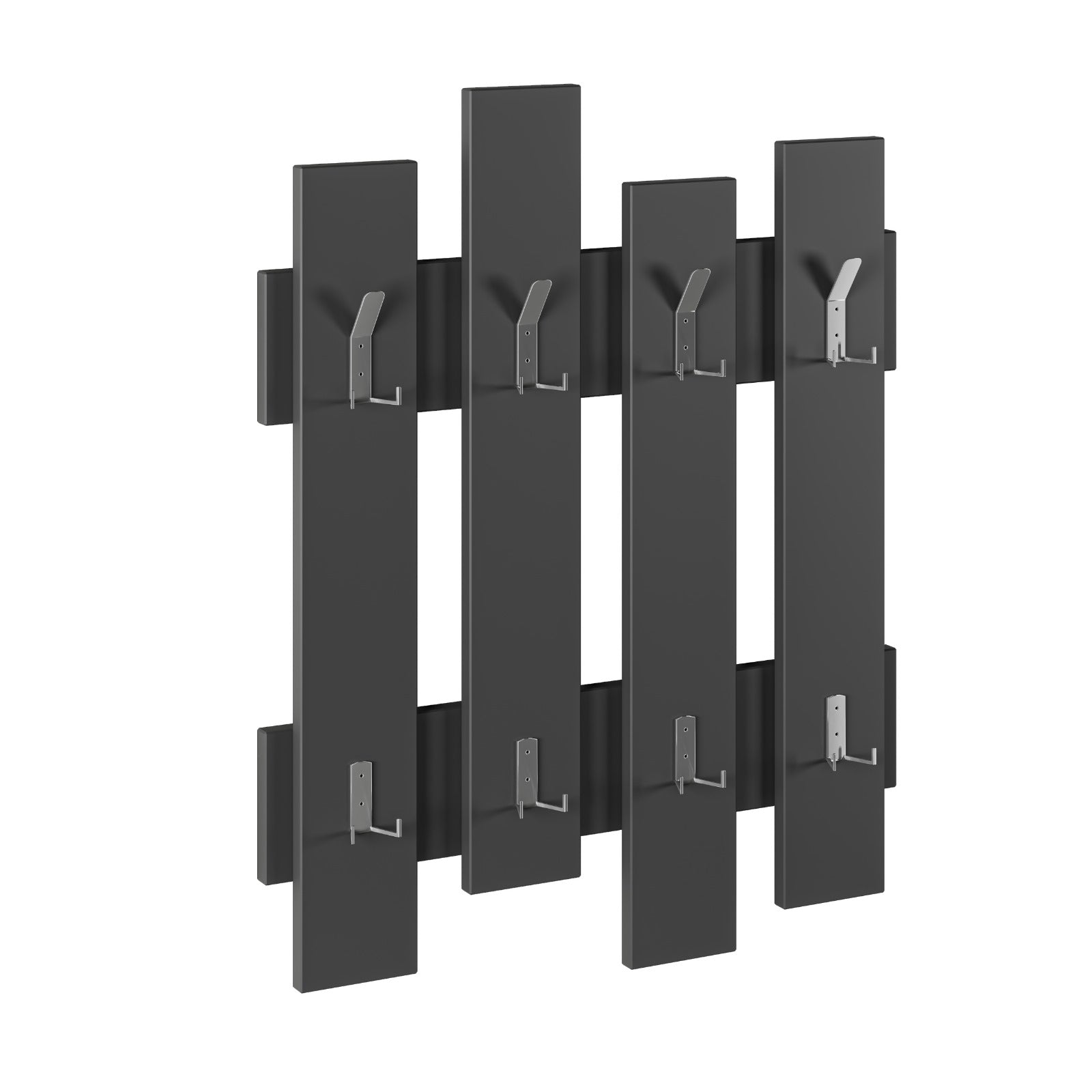 Wave Coat and Hat Rack - Anthracide - 2