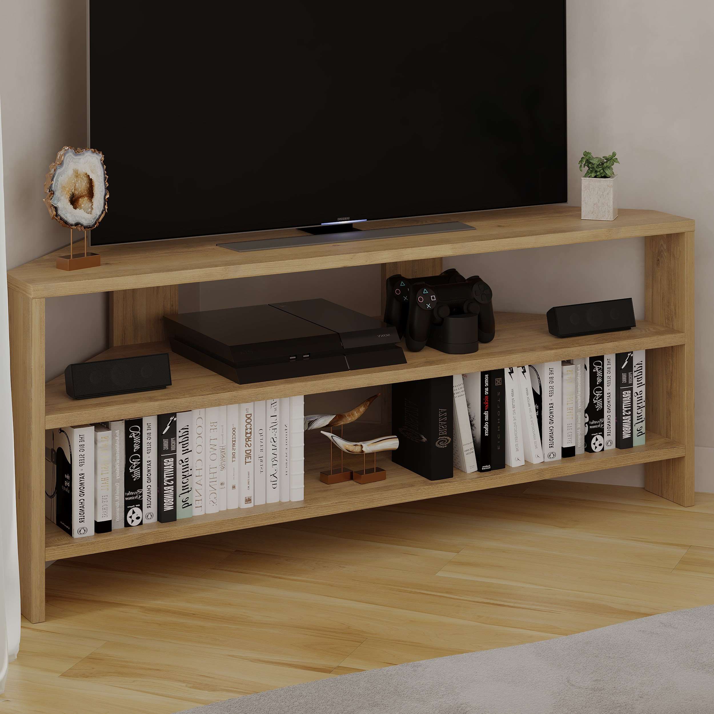 Thales TV Unit - Oak - 8