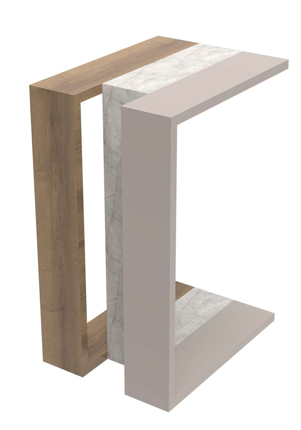 Muju Side Table - Walnut Mocha - 9