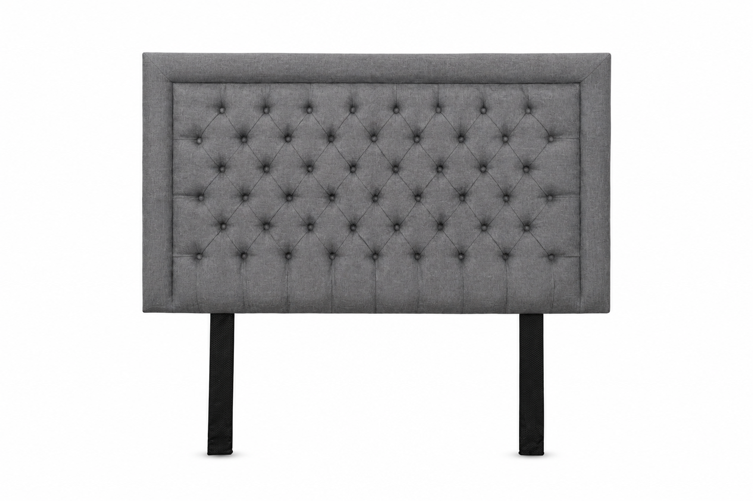 Nadine Headboard - Grey - Studio shot