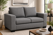 Dimension 2 Seater Sofa - Grey - Lifestyle