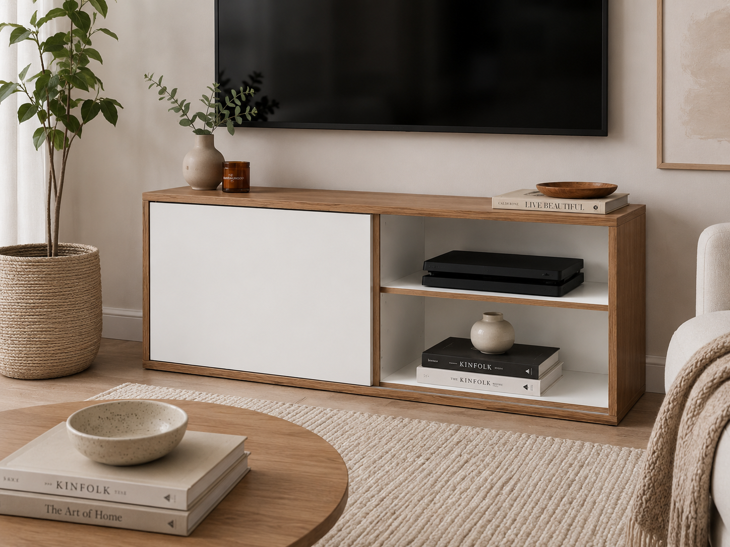 David TV Stand - Lifestyle