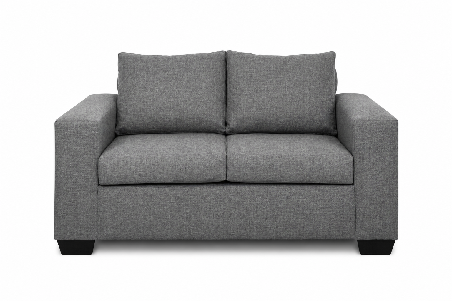 Dimension 2 Seater Sofa - Grey - Studio shot