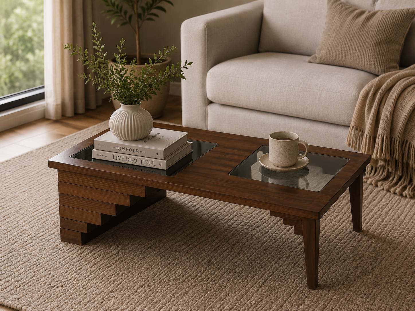 Bodrum Coffee Table - Lifestyle