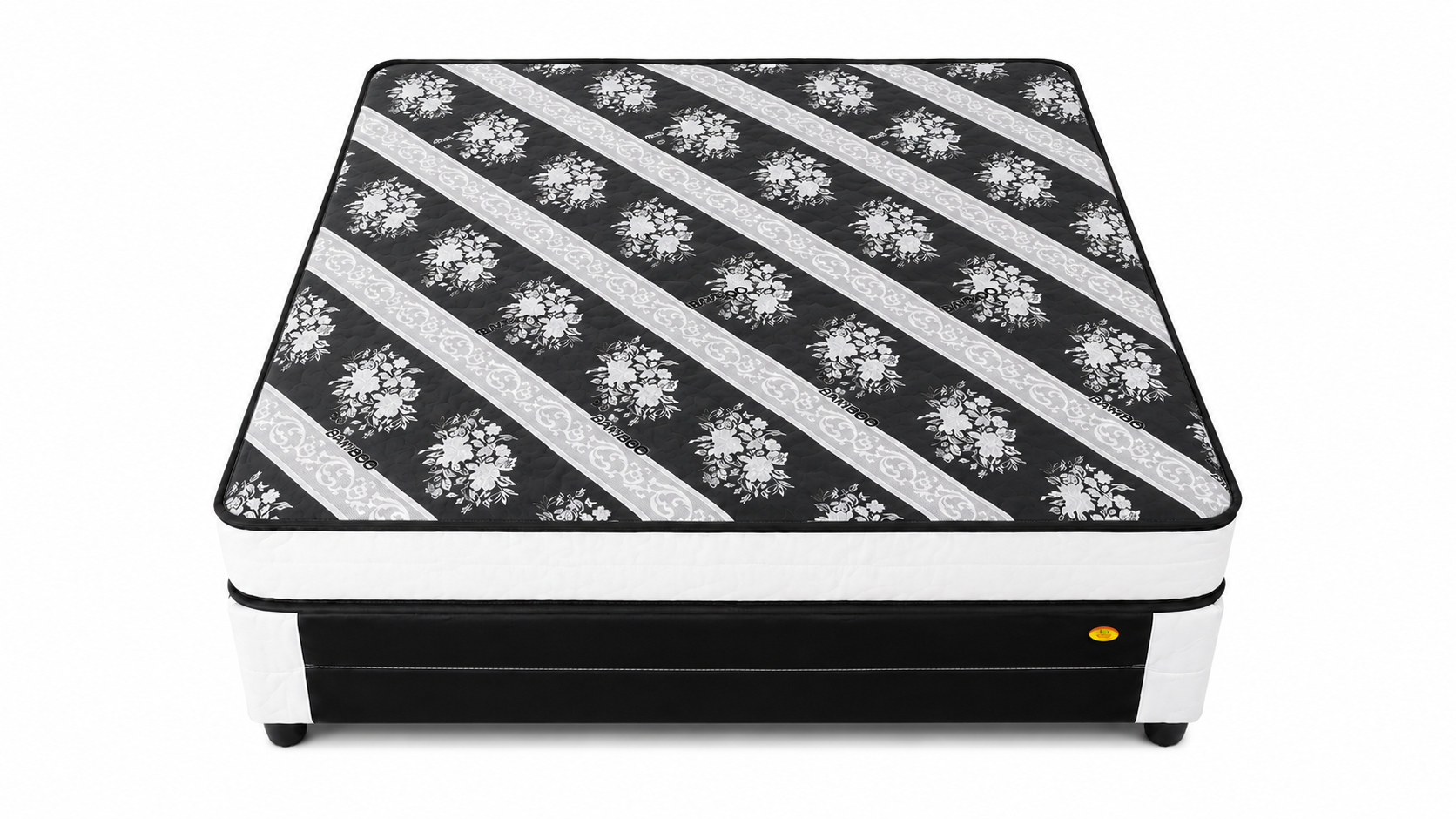 Europa 5 Star Foam Mattress and Base - Queen - Studio shot