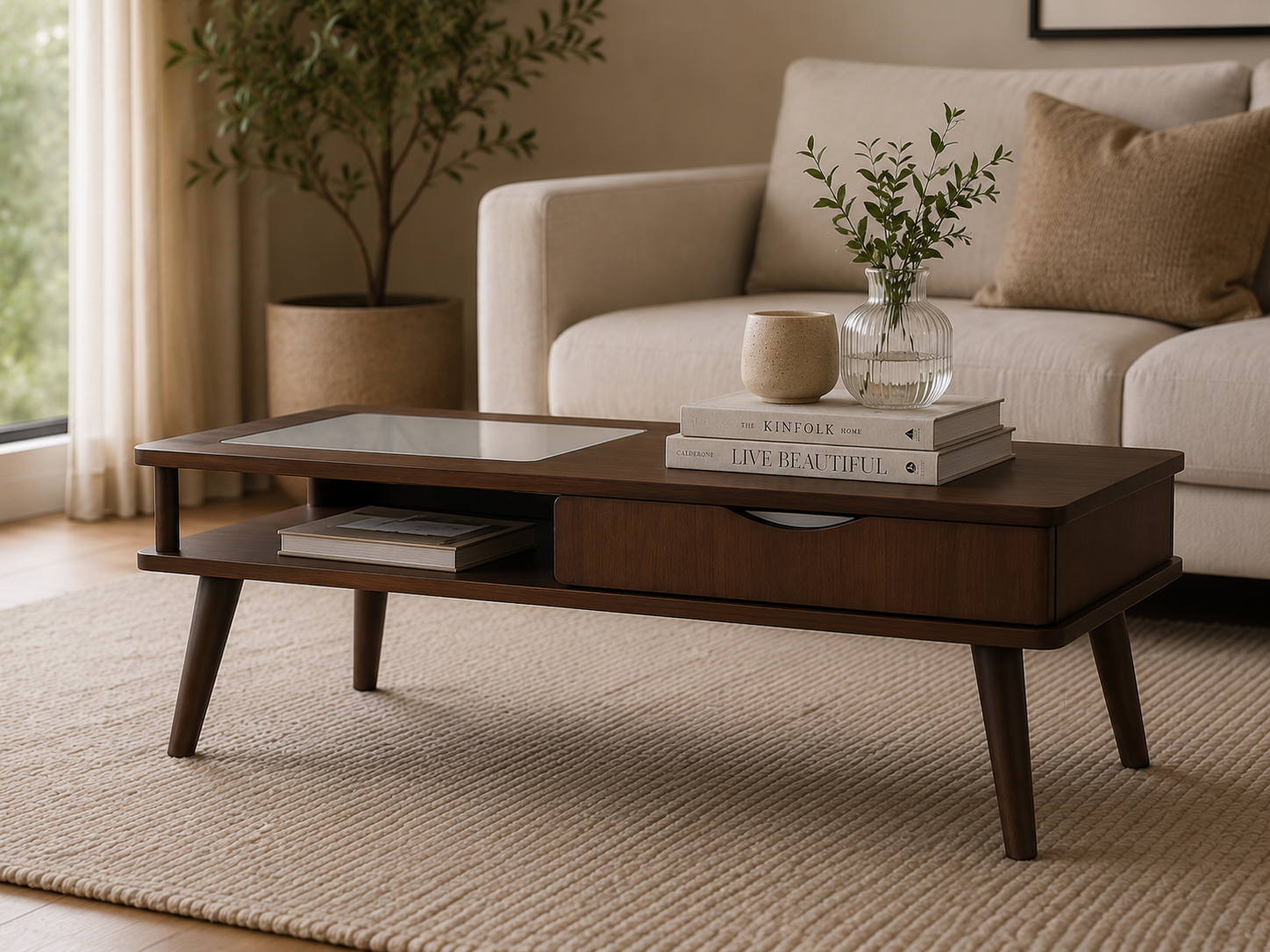 Ericeyes Coffee Table - Side view