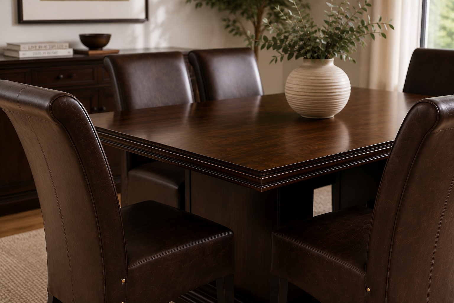 Lancaster Dining Set - Lifestyle close up