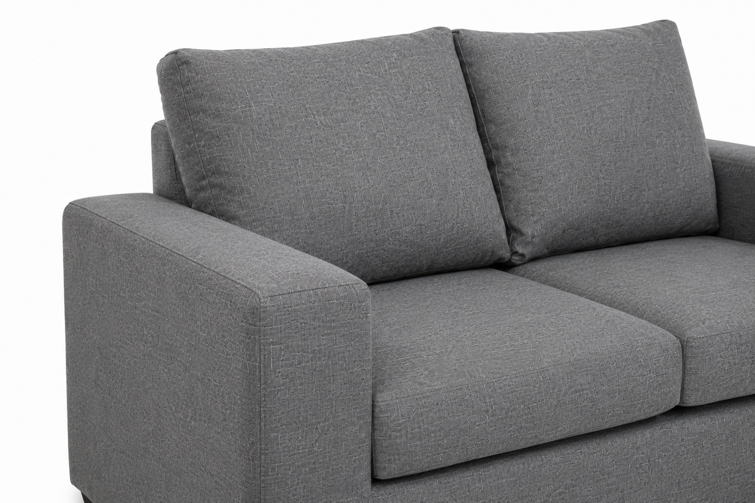 Dimension 2 Seater Sofa - Grey - Close up
