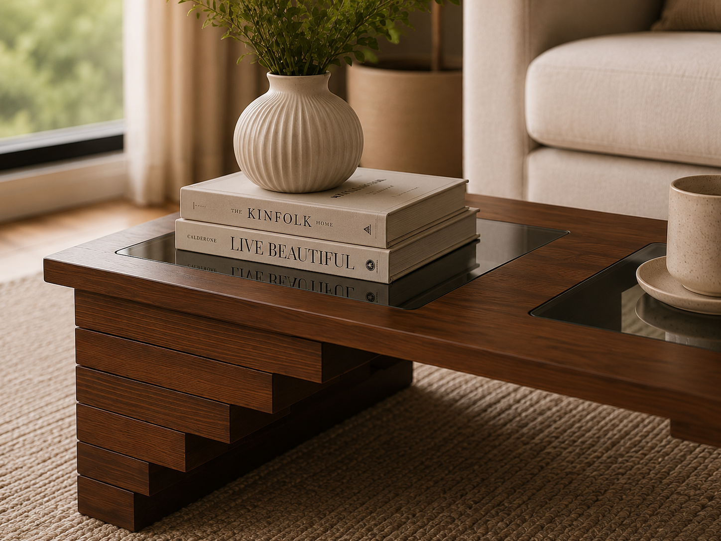 Bodrum Coffee Table - Close up