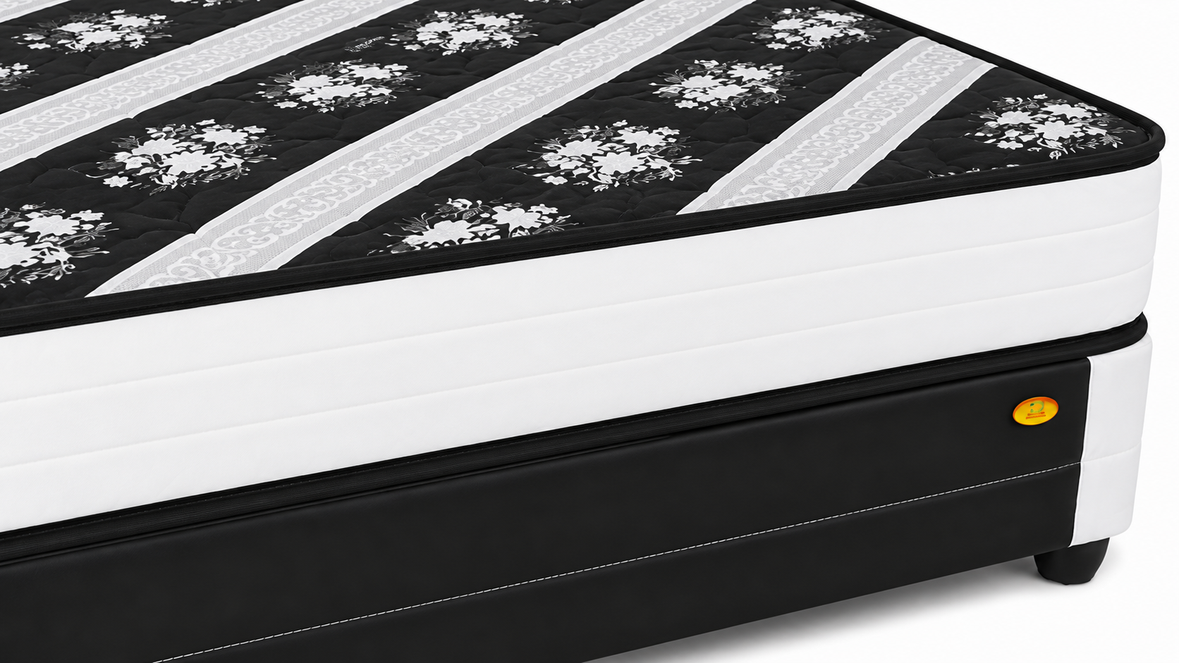 Europa 5 Star Foam Mattress and Base - 3/4 - Close up