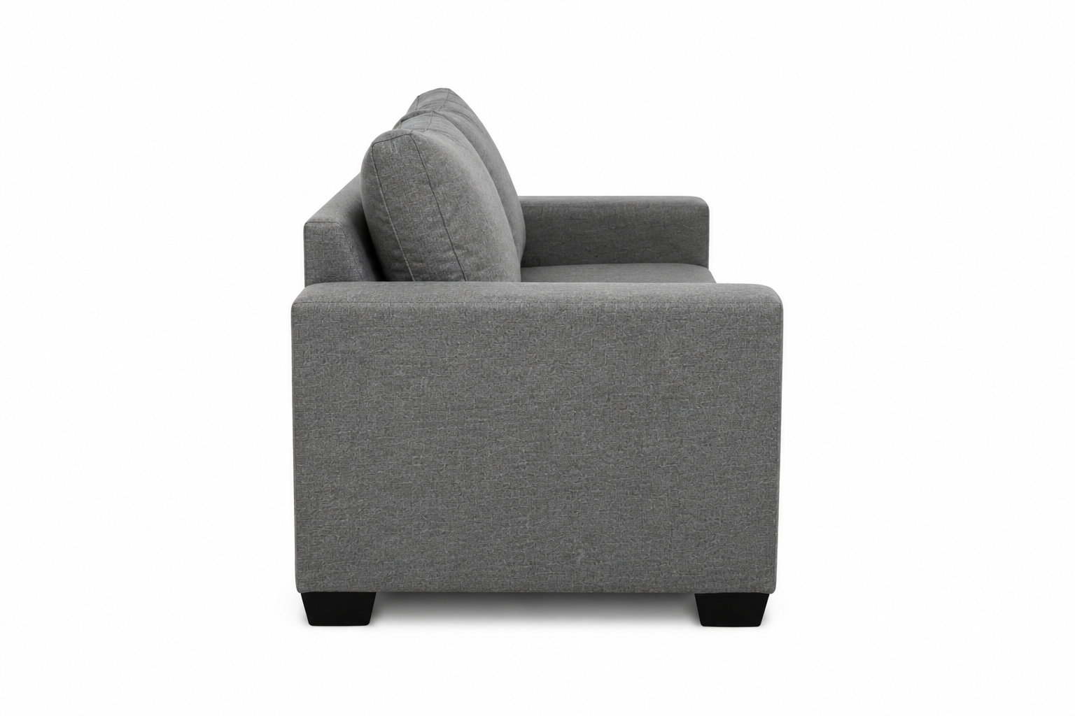 Dimension 2 Seater Sofa - Grey - Side view
