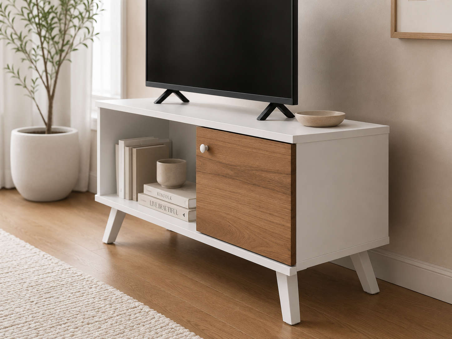 Madrid TV Stand - Side view