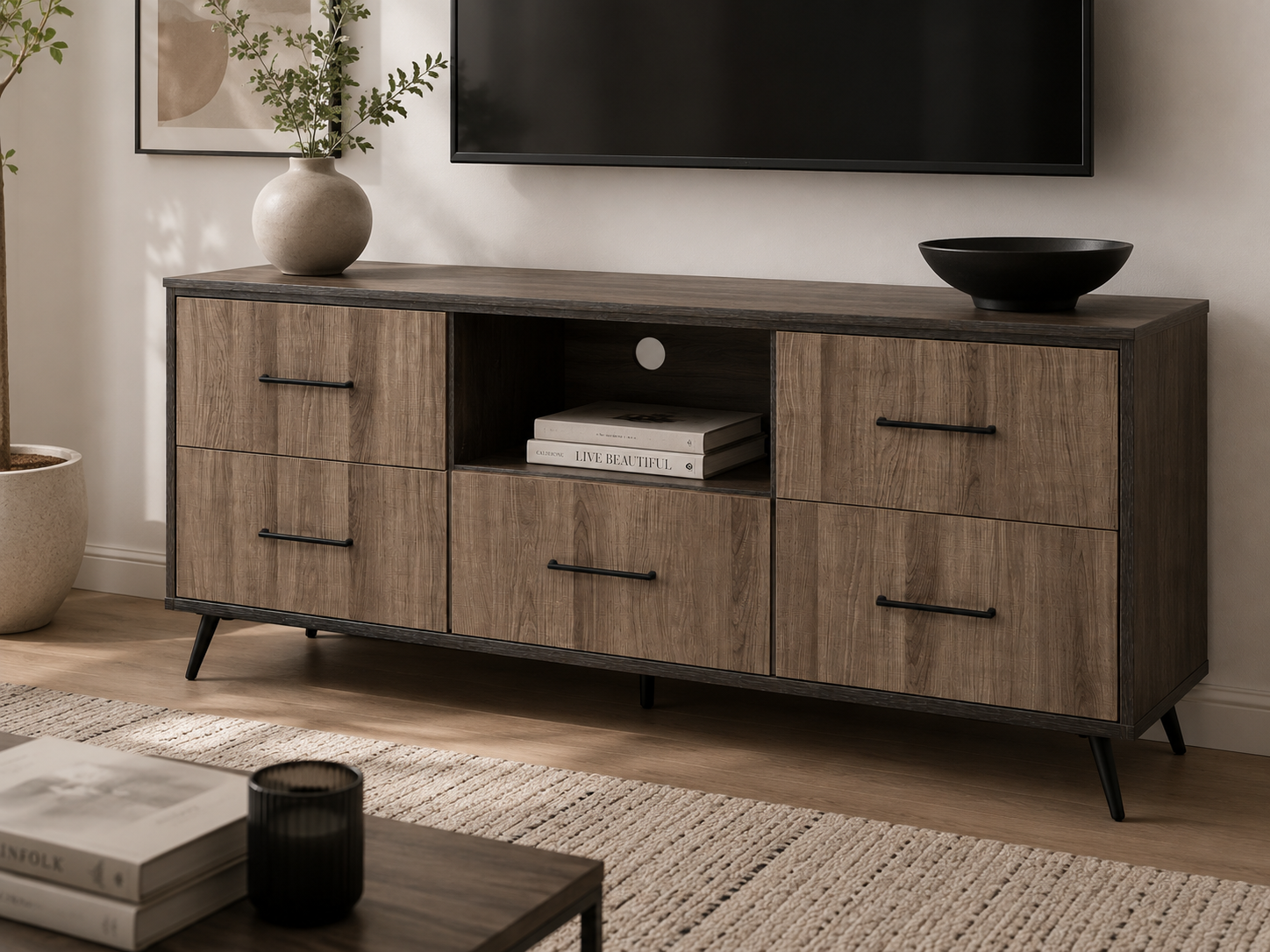 Perth TV Stand - Lifestyle