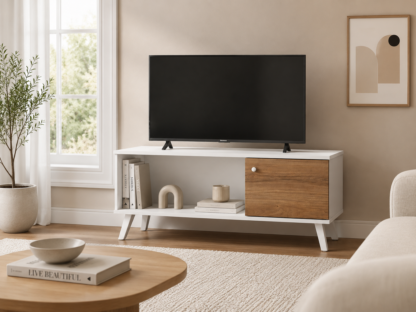 Madrid TV Stand - Lifestyle