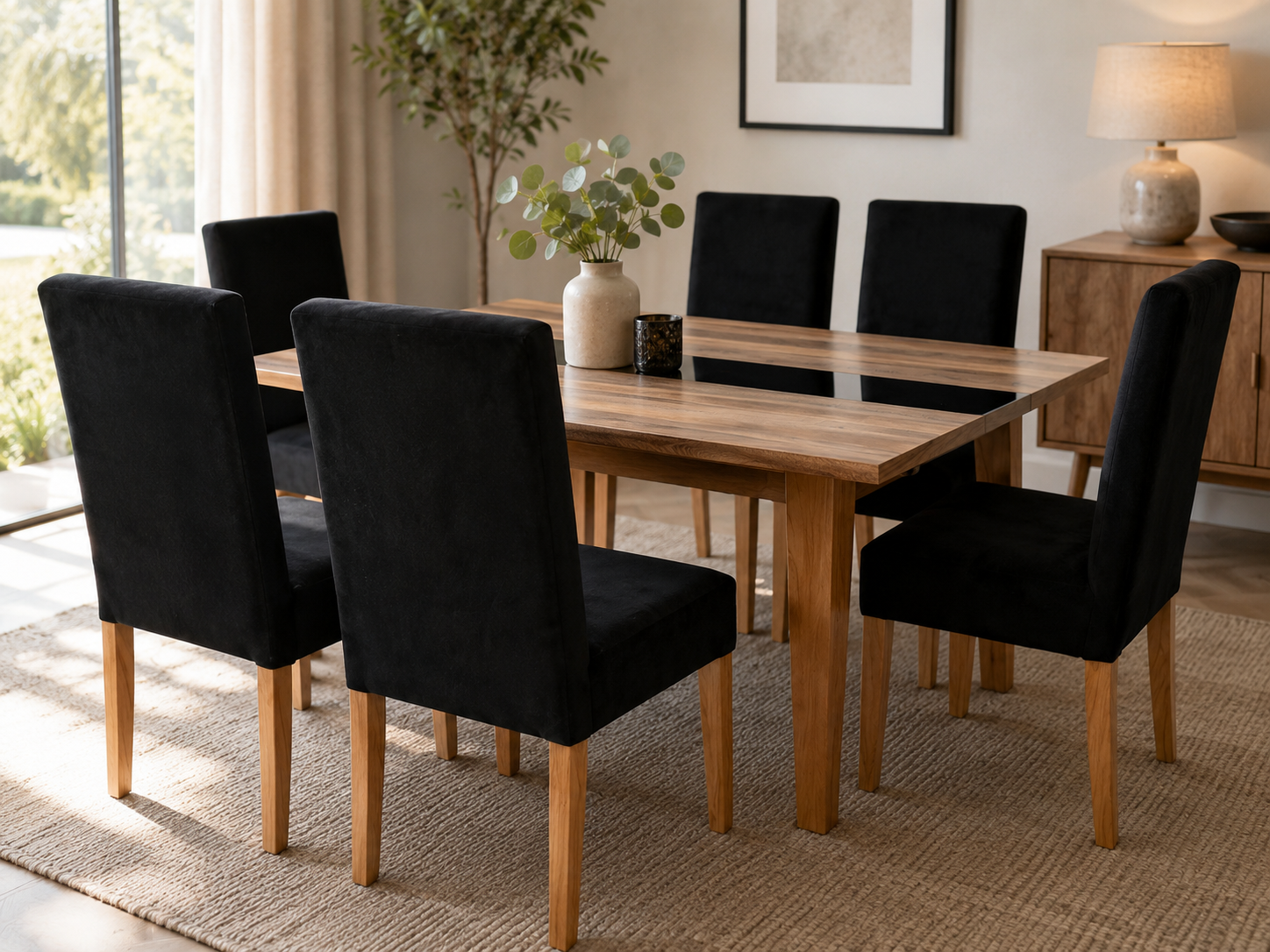 Zahar Dining Set - Lifestyle