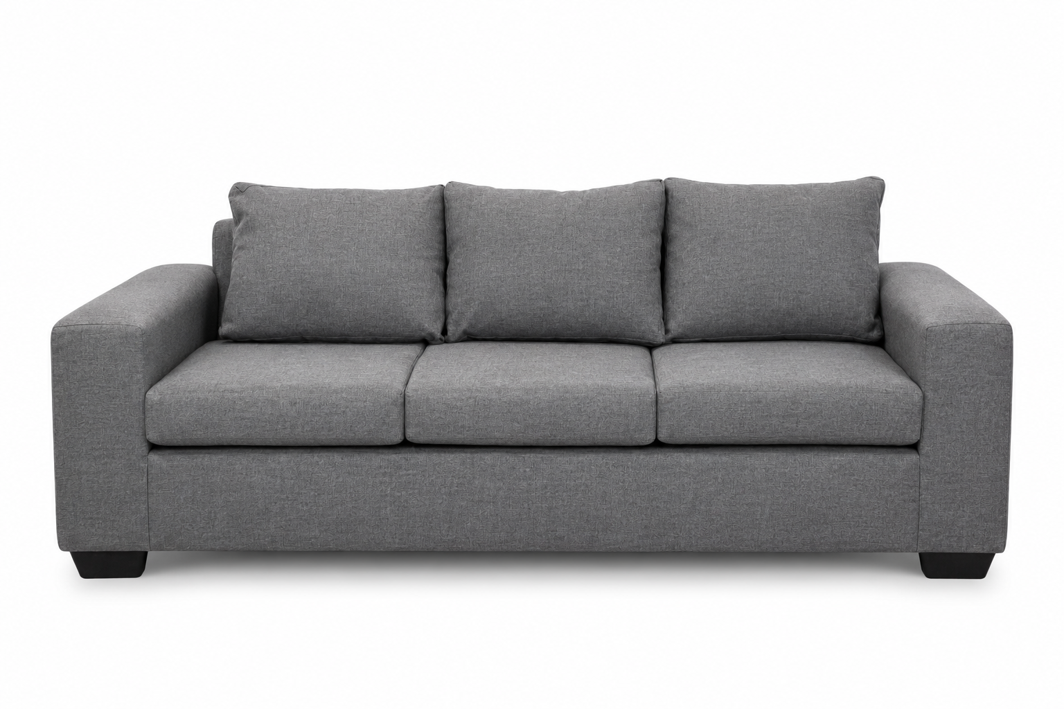 Jody 3 Seater Sofa - Grey - Studio shot